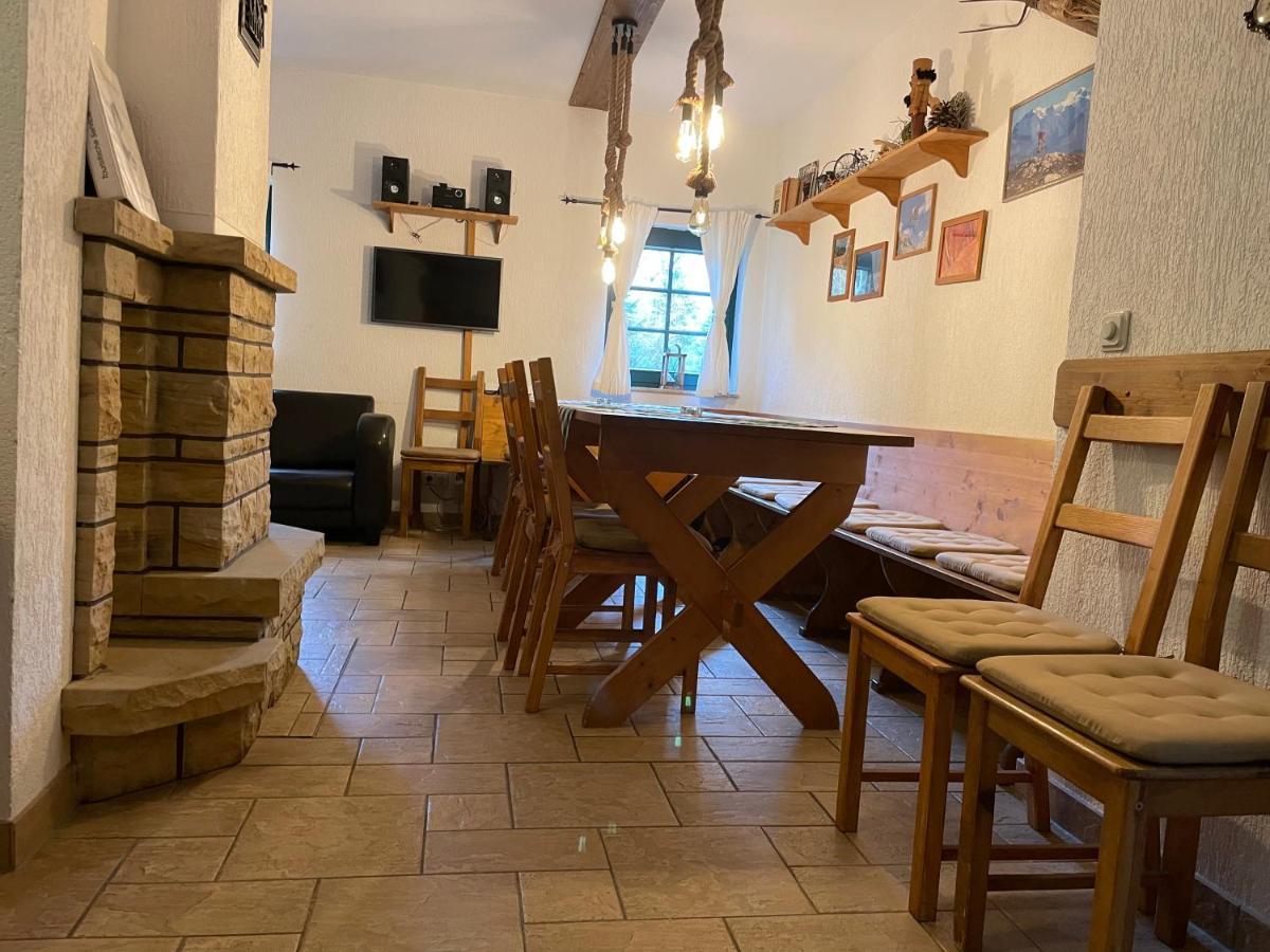 Ferienhaus Bikehuette Rehnhaeusl Geising Dış mekan fotoğraf