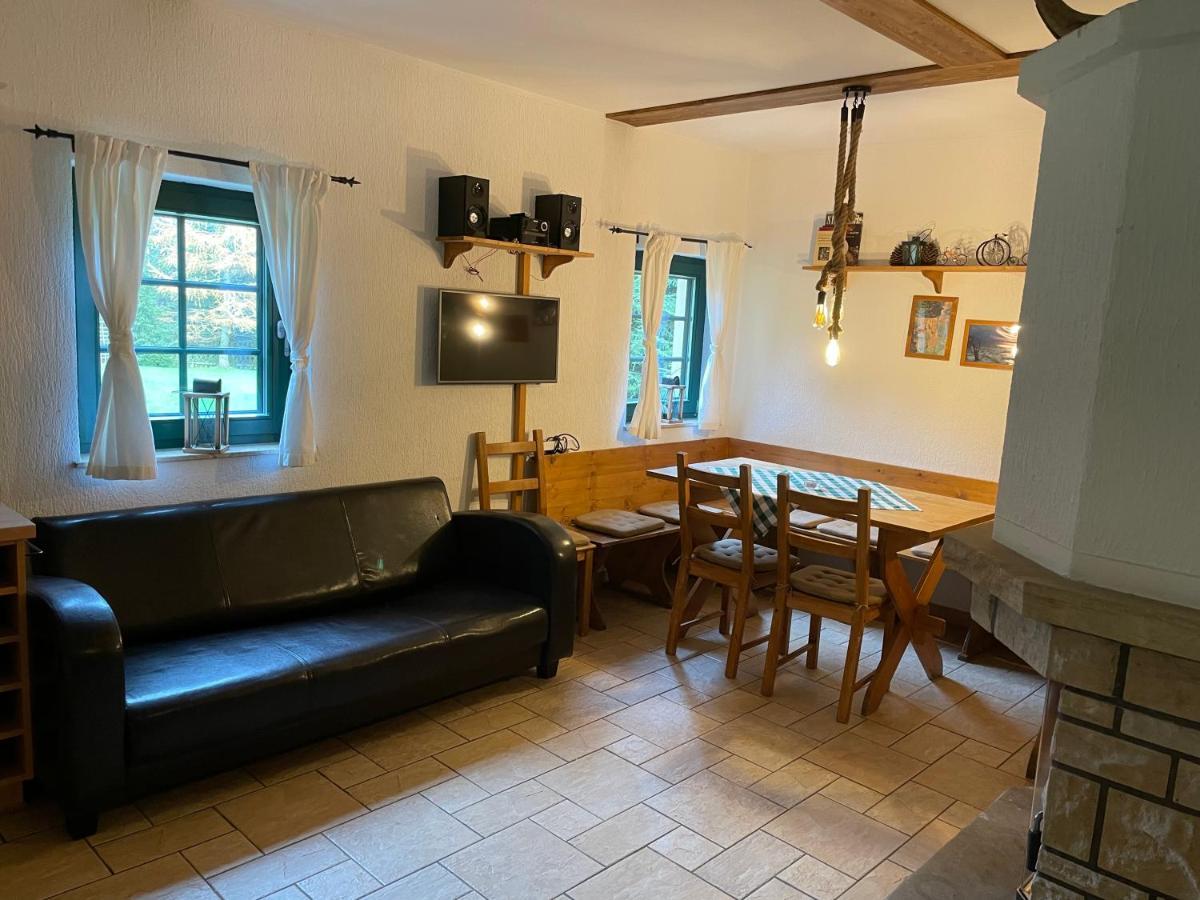 Ferienhaus Bikehuette Rehnhaeusl Geising Dış mekan fotoğraf