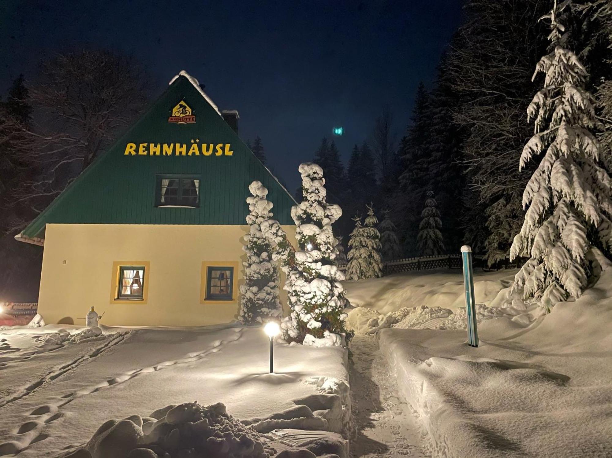 Ferienhaus Bikehuette Rehnhaeusl Geising Dış mekan fotoğraf